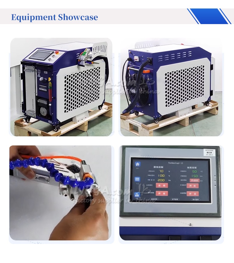 1500W/2000W / 3000W Small Fiber Laser Cleaning Machine: Achieve High ...