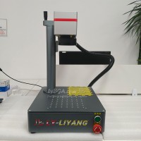 20W Metal Fiber Laser Marking Machine 110x110mm Working Area Plastic Steel Silver Jewelry Engraving Carving Marker 220V EU Plug Ship From EU Warehouse