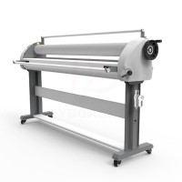 Semi-Auto Cold Laminating Machine 1600mm English Version 1600ME 1600MA Manual Laminator for Film Photo Rolling