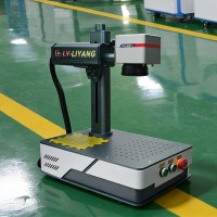 50W Laser Marking Machine 30W Fiber Laser Jewelry Metal Engraver Cutter 150x150MM Lens EU Stock 220V Dog Tag Carving Tool Marker