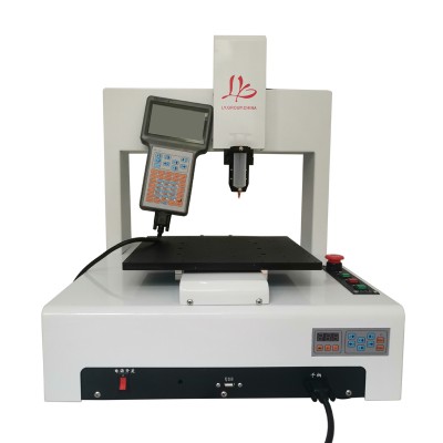 LY-331A Automatic Glue Dispensing Machine 3 Axis Liquid Glue Dispenser Compatible for Mobile Frame Dispensing Works 110V/220V