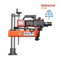 Electric Drilling Tapping Machine M6-M24 M3-M24 Touchscreen Multi-functional Vertical/universal Metal Threading Tapper with ISO/JIS/DIN Collets Chuck
