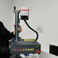 Metal Laser Marking Machine 20W 110x110mm Lens Plastic Steel Engraving Carving Marker for Silver 220V EU Plug From EU Warehouse