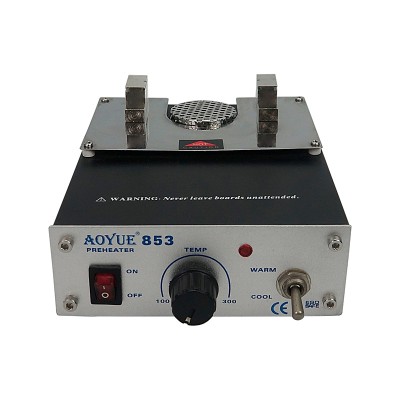 Aoyue 853 ESD Safe Compact Preheater Station with Variable Temperature Setting