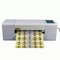 LY-388A touch screen control mini digital automatic label die-cutting machine with auto paper feeding 220V 110V 60W