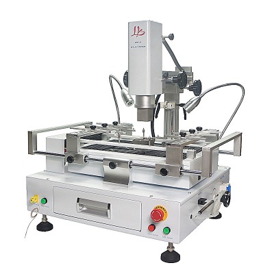 Classic LY R690 V.3 BGA Rework Station 3 zones hot air touch screen with laser point 4000W EU plug 9 nozzles