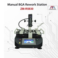 Original ZM-R5830 Hot air bga rework station 3 zones