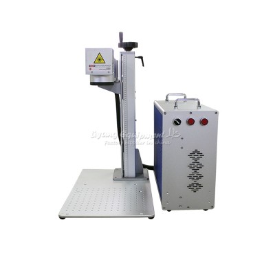 Factory price wholesale 20W 30W separated optical fiber laser metal marking machine used for aluminum gold silver brass engraving for sale