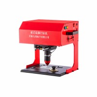 Hand-held touch-screen controller marking machine Pneumatic Electricity for car nameplate metal parts engraving not need computer