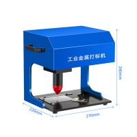 Table type touch-screen controller marking machine Pneumatic Electricity desktop car nameplate metal parts engraving machine not need computer