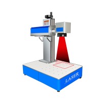 Disassembled LY desktop mini galvo scanner align system all in one optical fiber laser nameplate Marking machine Fiber laser engraver engraving compatible 20W 30W