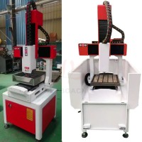 6060 Cast Iron Metal Wood Router Engraving Machine 2.2KW 4040 Automatic Tool Change Milling Drilling Tapping Integrated Equipment