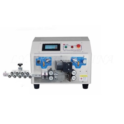 LY 806A 806B Single Or Double Touch Screen Electric Peeling Stripping Cutting Machine For Computer strip wire 0.1mm-6mm2