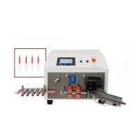 LY 806SF Automatic Computer 4 Wires Touch Screen Electric Peeling Stripping Cutting Machine For Lamp Wire Jumper Special Use