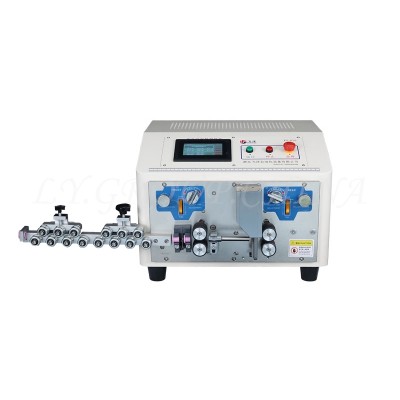 LY 816 Single Wire Automatic Touch Screen Electric Peeling Stripping Cutting Machine For Computer strip wire 0.1mm-16mm2