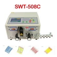 SWT508C Electric Peeling Stripping Cutting Machine for Computer strip wire 0.1mm-2.5mm2