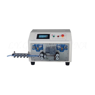 LY 806S Automatic Computer 4 Wires Touch Screen Electric Peeling Stripping Cutting Machine Strip 4pcs wires 0.1mm-1.5mm2