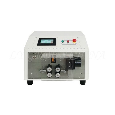 LY-312A/B/C Touch Screen Automatic Wire Tube Sleeving Pipe Cutting Machine For Diameter 1-12mm 220V 110V