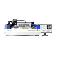 ZB3545TP Automatic SMT Desktop 4 Heads 6 Cameras 38 tubes Strap LED Pick And Place Chip Mounting Machine With Visual System Optional Yamaha Series Feeder Supply