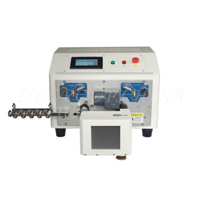 LY 806N Double Wires Automatic Touch Screen Peeling Stripping Cutting Machine With Twist Function For 0.1-6mm2 AWG30#-12#