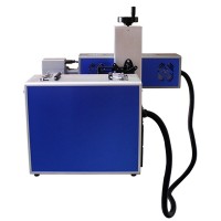 DAVI 40W LY Radio Frequency RF CO2 Metal Pipe Laser Marking Machine For Non-Metal Wood Acrylic Leather Paper Quick Mark Optional Rotary Axis 220V 110V