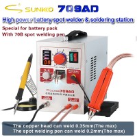 709AD Spot Welding Machine 3.2kw Pulse Induction Automatic Spot Welder For 18650 Battery Pack With S70BN Pen