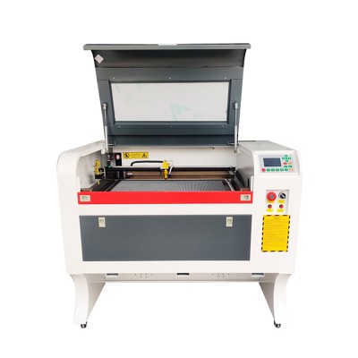 LY DSP4060 6040 USB CO2 Laser Engraving Cutting Machine RUIDA Touch Screen Offline Working System RDC6445G Optional  Water Chiller CW3000 CW5000 Auto Focus Linear Guide Rotary Axis Support Laser Cutter Engraver