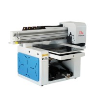LY A4 full automatic flatbed Photo UV DTG Inkjet printer machine USB infrared ray measure max work size 200X300mm 2880 DPI printing 220V 110V