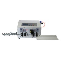 SWT508MAX-8 wheels Peeling Stripping Cutting Machine for Computer automatic wire strip stripping machine 0.3 to 25mm2 800W
