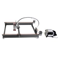 DIY Disassembled LY Frame Type Belt Pulley Laser Cutting Engraving Machine 455NM 10W Off-line Control Kit Size A0 A1 A2 A3 A4 A5 Support Web Wifi Android APP With Air Pump Optional 20W As Upgrade