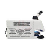 ND YAG Laser Touch Screen Control Jewelry Spot Welding Machine Micro laser Soldering LY60W-MINI 100W 150W 200W For Gold Silver Chain Ring Pendant Denture With CCD Microscope Built-in Cooling System