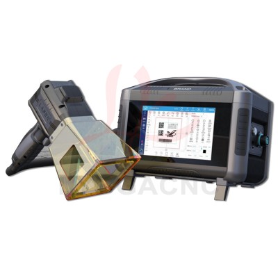 LY Fiber Laser Engraver Mini Wireless Handheld Lithium Battery Scanner Align System All In One Optical Laser Marking Machine