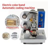 Semi-automatic Electric Hot Stamp Ribbon Code Printer Ribbon Coder 241 Color Ribbon Hot Printing Machine Heat ribbon