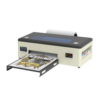 A3 DTF Printer Water-Based Ink Pet Film Heat Transfer Printing Machine For T-shirt Swimsuit Hat Sweater Apron Epson 1390 Print Head Optional DX5 Upgrade