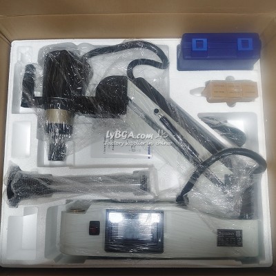 Electric Tapper Universal Vertical Tapping Machine M3-M16 M6-M24 M6-M36 Metal Threading Machine Tools with ISO/DIN/JIS Chuck Kit
