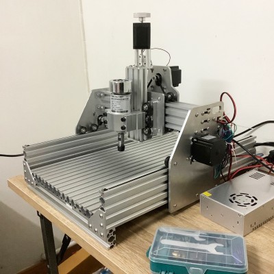 Disassembled pack DIY 2030 Mini CNC Router Engraver Laser Engraving Machine 500Mw 2500mW 2 in 1
