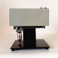 Desktop Portable metal signage nameplate marking machine 3axis touch-screen Electric Pneumatic Lettering Machine 190x120mm for metal parts nameplate