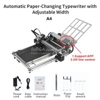 A4 Size Automatic Paper Feeding Plotting Robot Pen Writing Drawing Plotting Robot Machine Engraving Corexy Frame Plotter CNC Kit