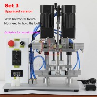Automatic Capping Machine for Packaging Equipment Pneumatic Electric Screw Capper for Bottle Sealer with Clamping Fixture Jig