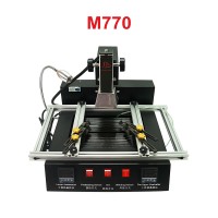 Upgraded Infrared BGA Rework Station 2 Zones 1900W Manual Operation 220V Cheap BGA Soldering Welding Machine for Motherboard Chip Repair Tools
