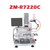 Optical Alignment Rework Station ZM R7220C with Synchronous Imaging ZM-R7220A BGA Soldering Machine with CCD for Chip Repairing
