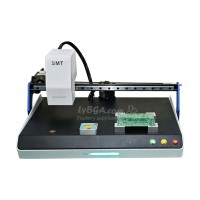 2 Vision Camera System High Speed Desktop Automatic SMT Pick and Place Machine Chip Mounter SMD Single Head Nozzle for PCB Works