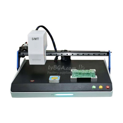 2 Vision Camera System High Speed Desktop Automatic SMT Pick and Place Machine Chip Mounter SMD Single Head Nozzle for PCB Works