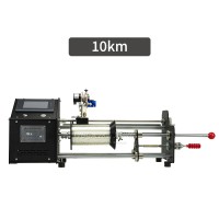 FCW-10 Electric Fiber Winding Machine 10KM Optic Fiber Laser Coil Winder Width 260mm Diameter 150mm Compatible for 0.025mm Wire