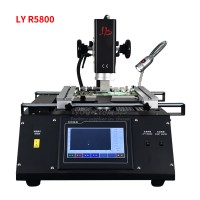 LY R5800 3 Zones Hot Air BGA Rework Station 4800W for Chip 5-50MM Hot Air and Infrared Heating Soldering Station PCB Size 370*325mm 220V 110V