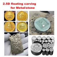 100W Fiber Laser 200W Marking Machine 50W 2.5D Embossed Pattern Jewelry Engraving Device Raycus JPT Mopa Metal Relief Marker