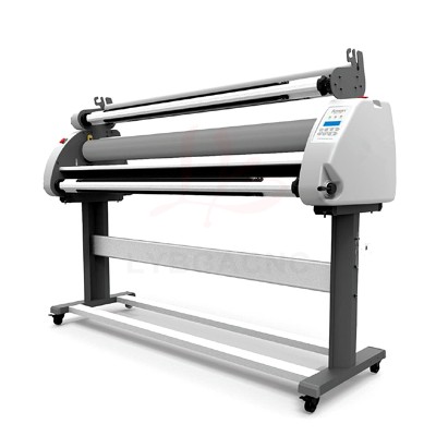 Auto High-Speed Hot Cold Laminating Machine 1600mm English Version Four Roller Cold Hot Laminator Rolling Machine film photo Laminating Machine 1600DA