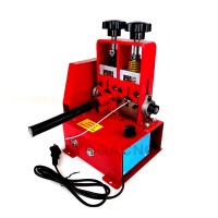 Mini Drill Powered Hand Crank Electric Wire Stripping Machine 150W with Blade 1.5-18mm Cable Stripper for Removing Plastic Rubber from Wire Copper Recycle