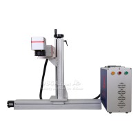 100W Fiber Laser 200W Marking Machine 50W with 600mm Single Slide Platform Raycus JPT Mopa Metal Jewelry Marker Engraver Cutter