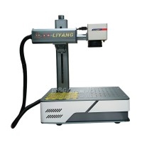 Raycus 30W 50W Fiber Laser Engraving Cutting Machine Jewelry Laser Marker For Steel Aluminum Gold Silver Copper Metal Logo Etching Marking